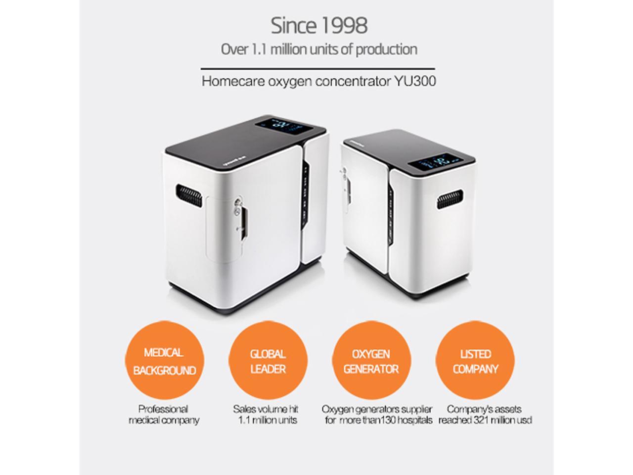 yuwell oxygen concentrator how it works