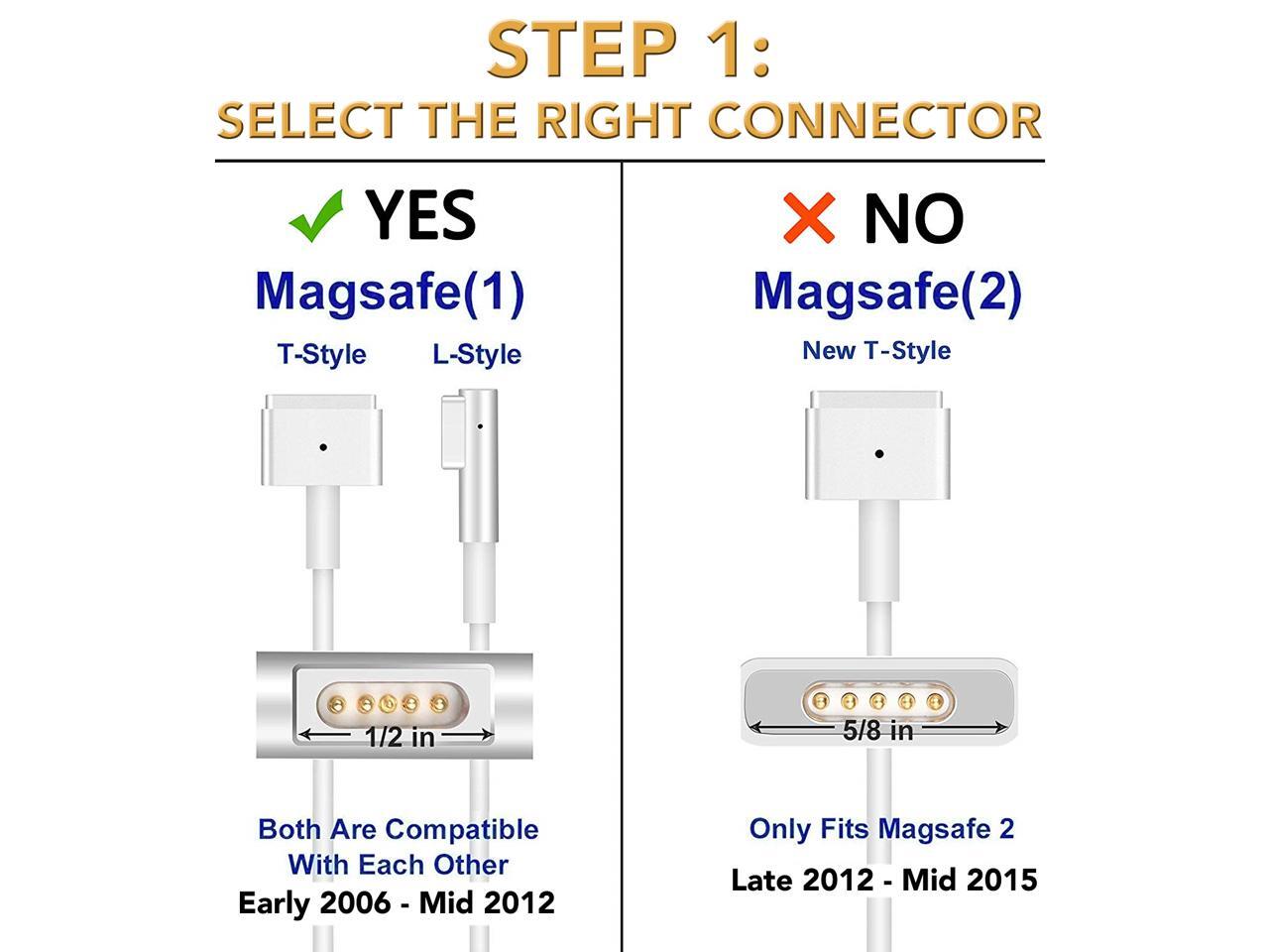 85W LTip Laptop AC Charger Adapter Power Cord for 2007 2008 2009 2010