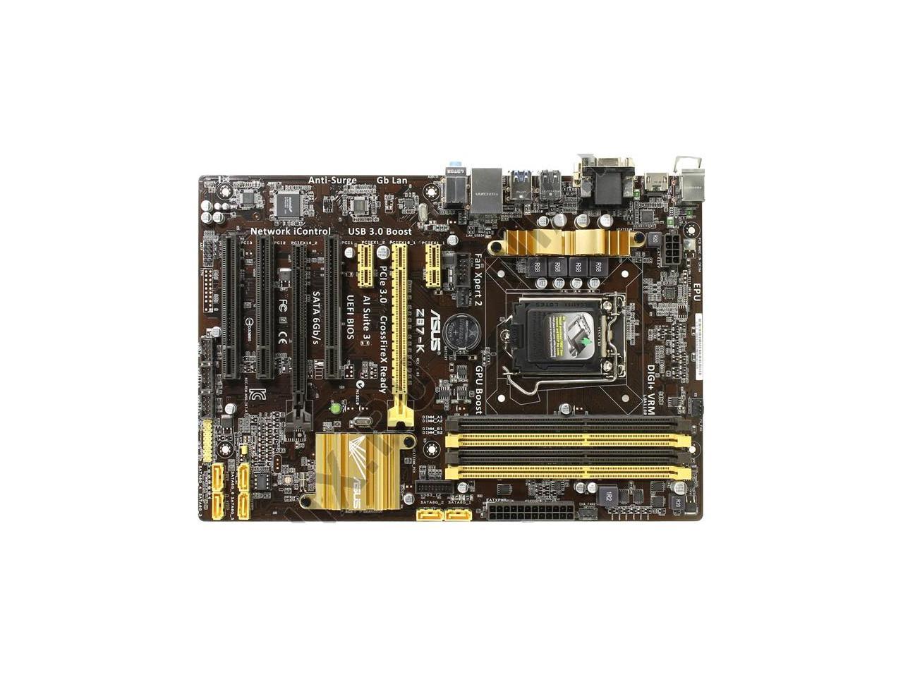 Asus z87 k подключение проводов