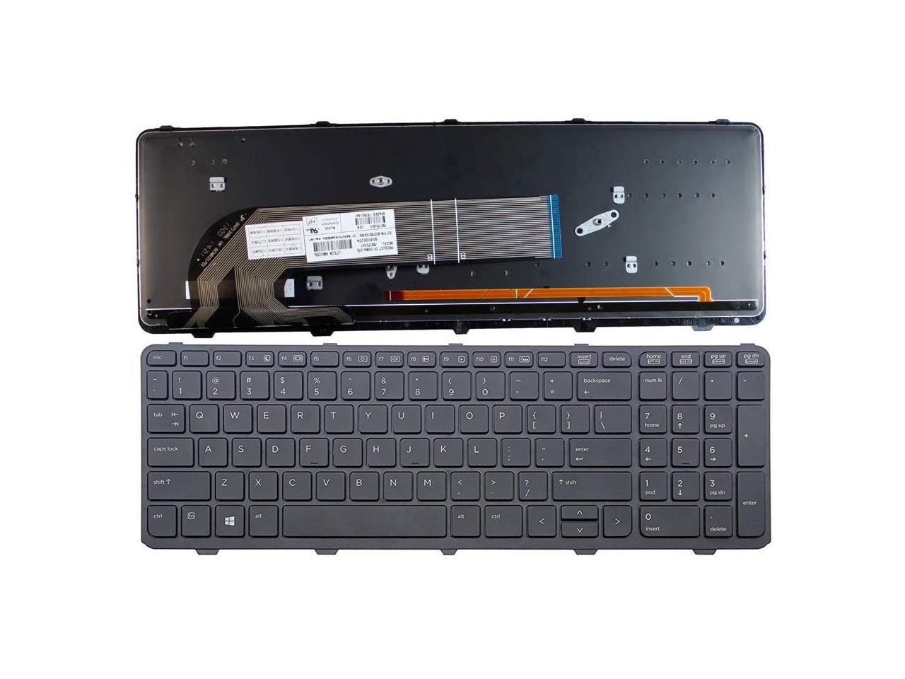 New Us Black Backlit English Laptop Keyboard For Hp Probook 450 G0 450 G1 450 G2 455 G1 455 G2 7192