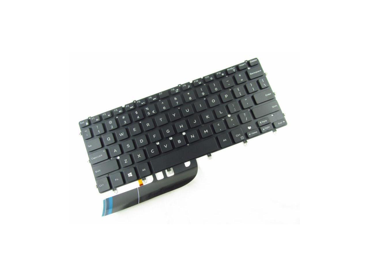 New For Dell Xps 13 9343 9350 Keyboard Us Backlit No Frame Newegg Com