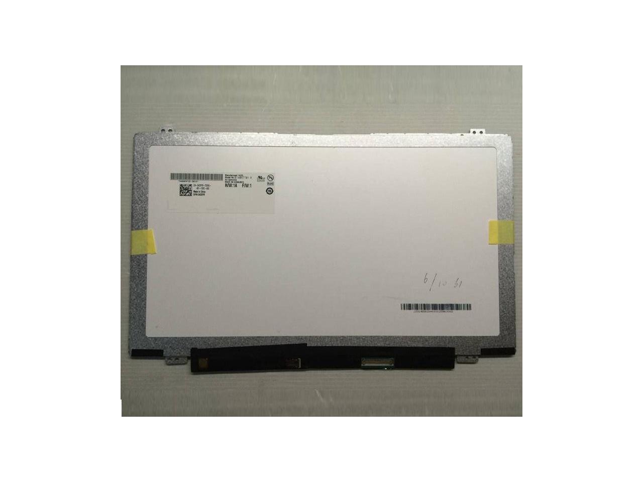 Sold By Wikiparts B140XTT01.0 B140XTT01.0 H//W:1A F//W:2 Laptop Glossy Display Panel with 40 Pins Connector New 14 LED LCD Screen Compatible with P//N