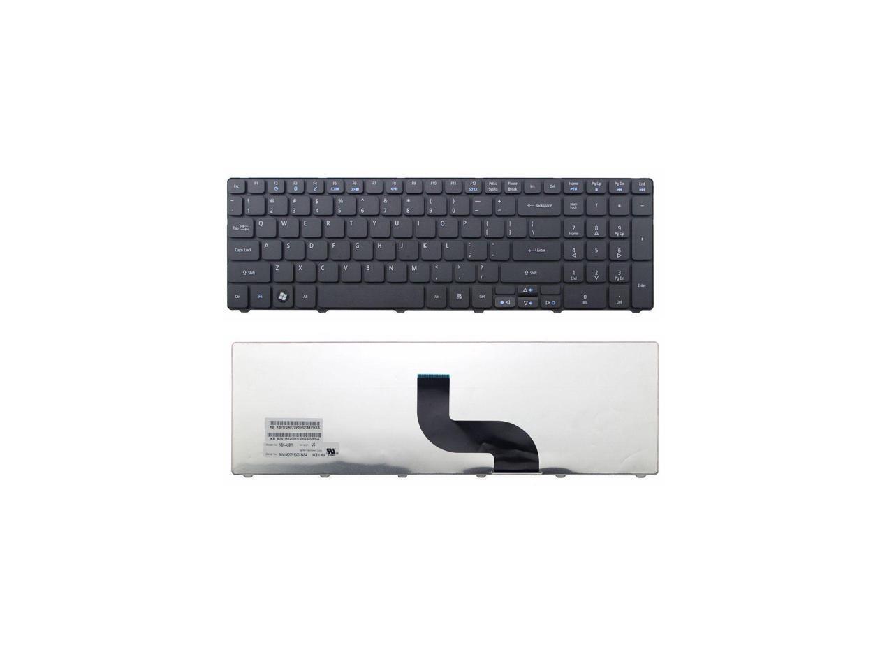 wangpeng New Laptop Keyboard for Acer Aspire 7560 7560G AS7560-SB416 AS7560-SB819 AS7560-SB600 5349 5349-2592 AEZR7R00210 V104746AS3 NSK-AL11D US Layout Black Color 