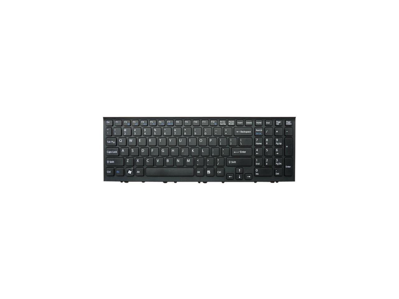 OEM SONY VPCEE26FX/T VPCEE31FX/T VPCEE34FX/T VPCEE37FX/T Keyboard With Frame NEW 