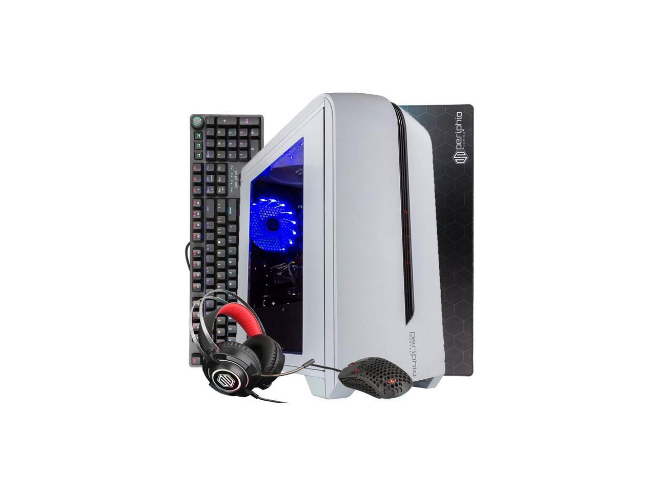 Periphio Vortex Gaming PC Desktop Computer Tower, Intel Quad Core i5 3