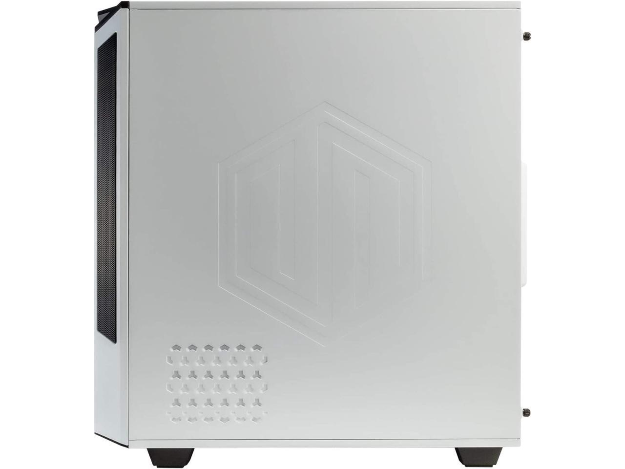 Periphio Aura MidTower ATX PC Gaming Case Power Supply Combo 550w