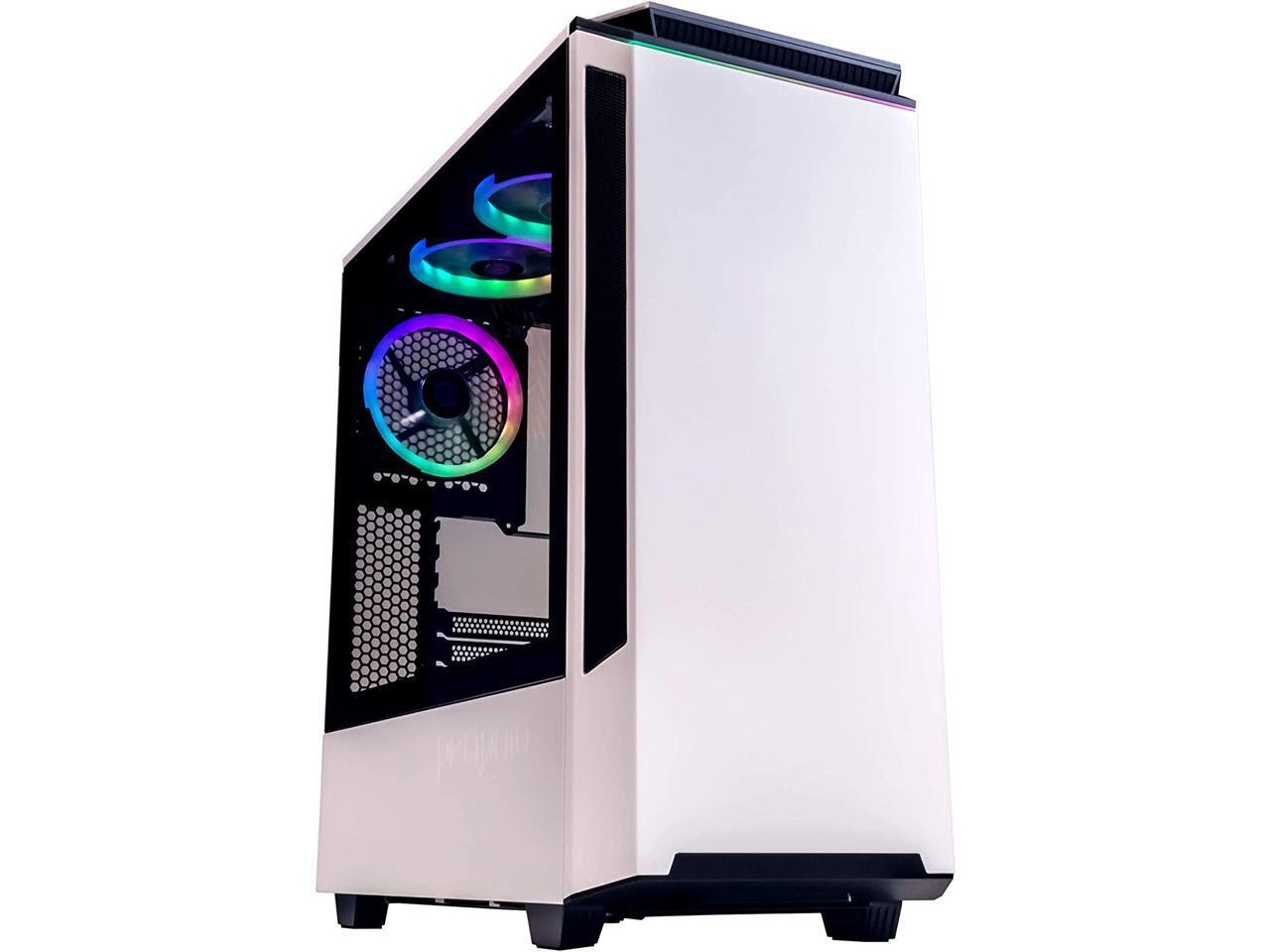 Periphio Aura MidTower ATX PC Gaming Case Power Supply Combo 550w