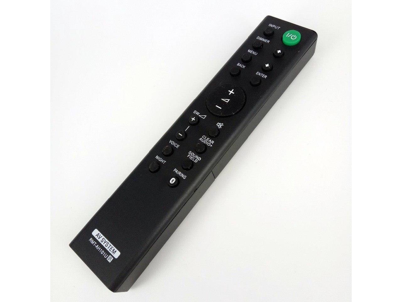 Rmt Ah101u Remote Control For Sony Sound Bar Ht Ct380 Ht Ct780 Sa Ct380