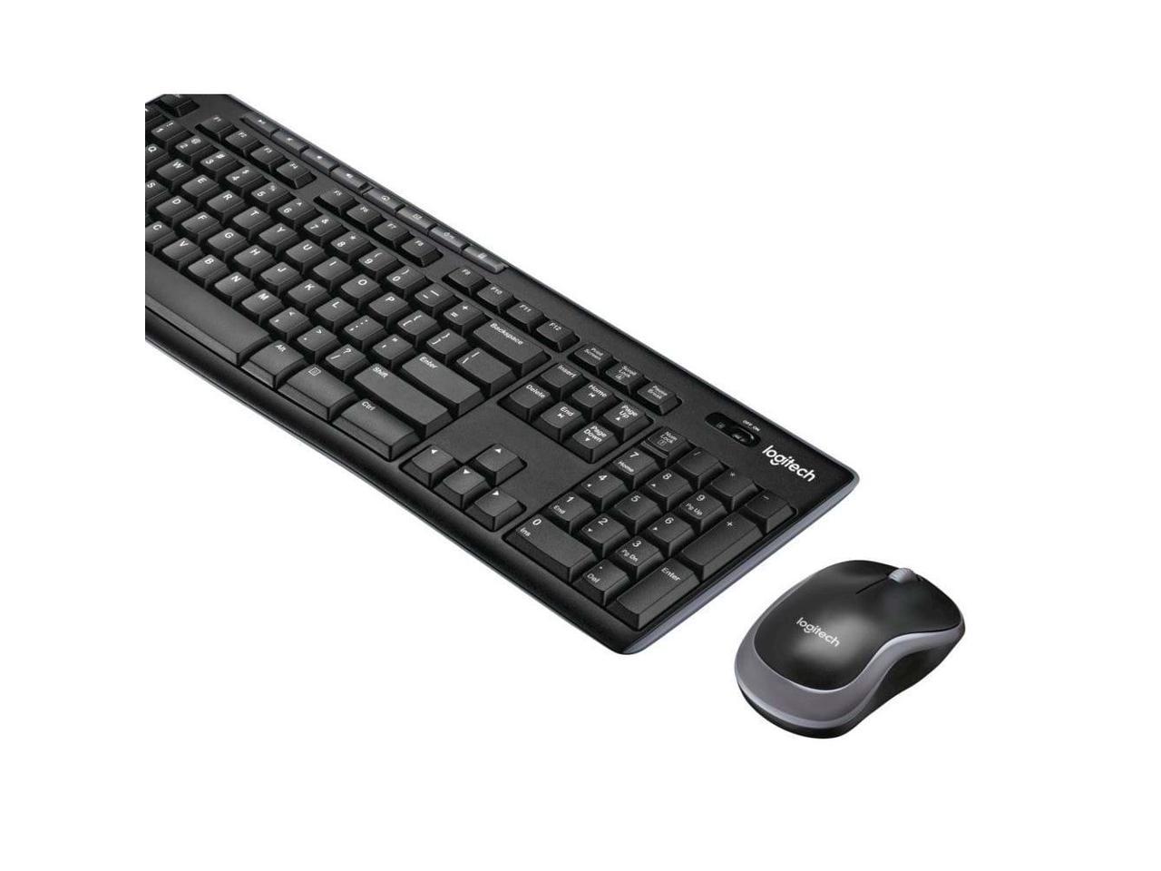 Black 920-008002 Logitech MK530 Wireless USB Keyboard & Laser Mouse Combo 