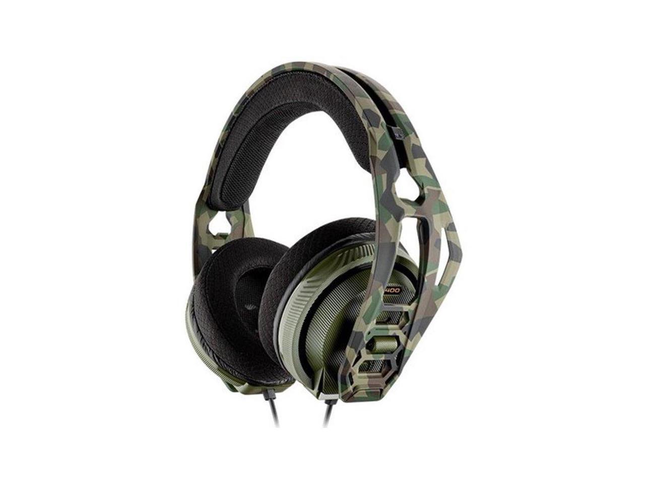 plantronics rig 400hx camo stereo gaming headset for xbox one
