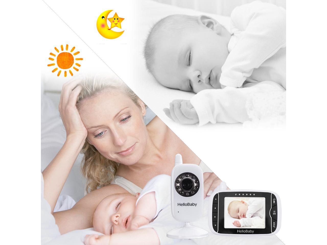 hellobaby 3.2 inch video baby monitor