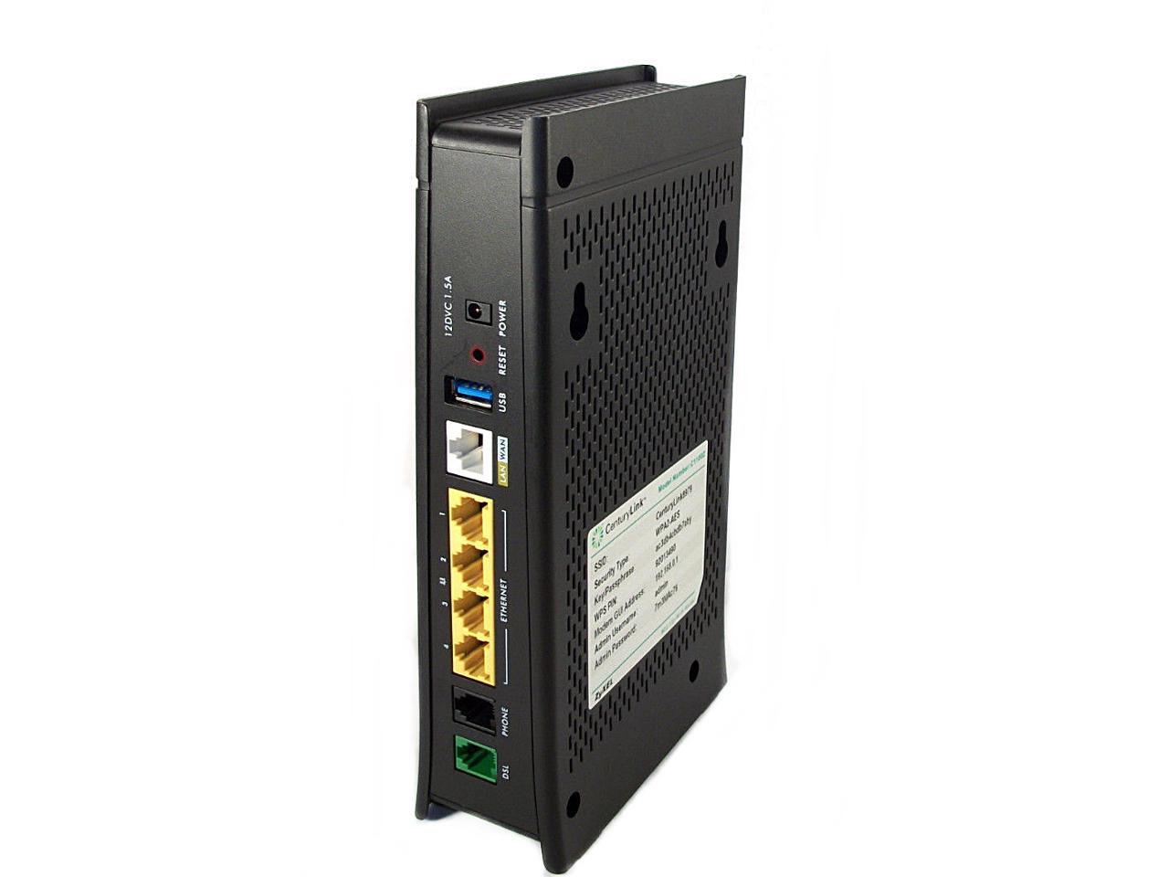 Refurbished ZyXEL CenturyLink C1100Z Wireless N DSL ADSL2+ VDSL2 GPON