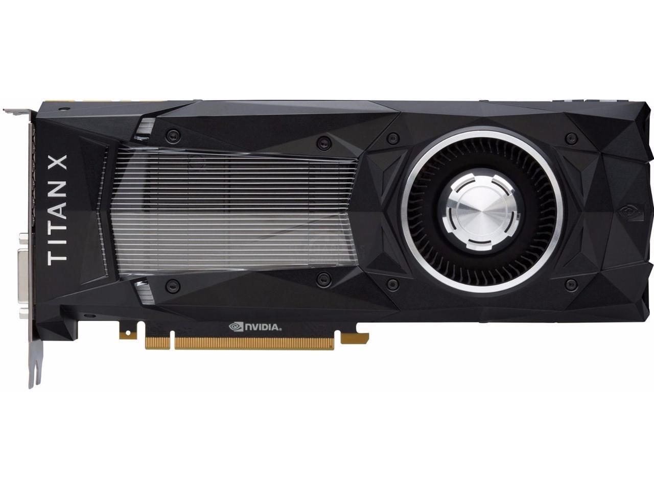 Refurbished Nvidia Geforce Titan X Pascal 12gb 384 Bit Gddr5x Pci Express 3 0 Hdcp Ready Sli Support Video Card Oem Newegg Com