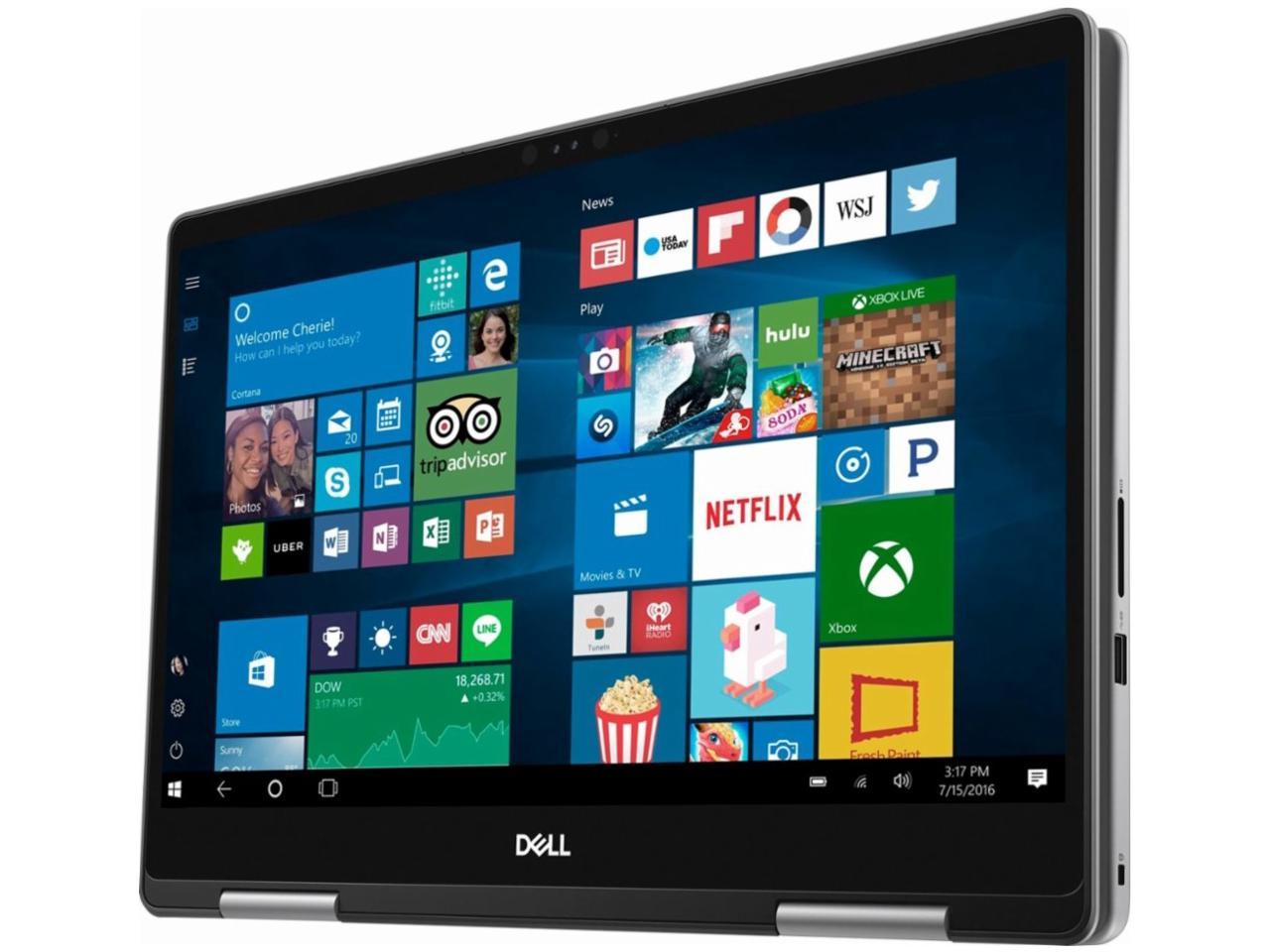 Dell Inspiron Premium 7000 Series 2 in 1 laptop, 15.6