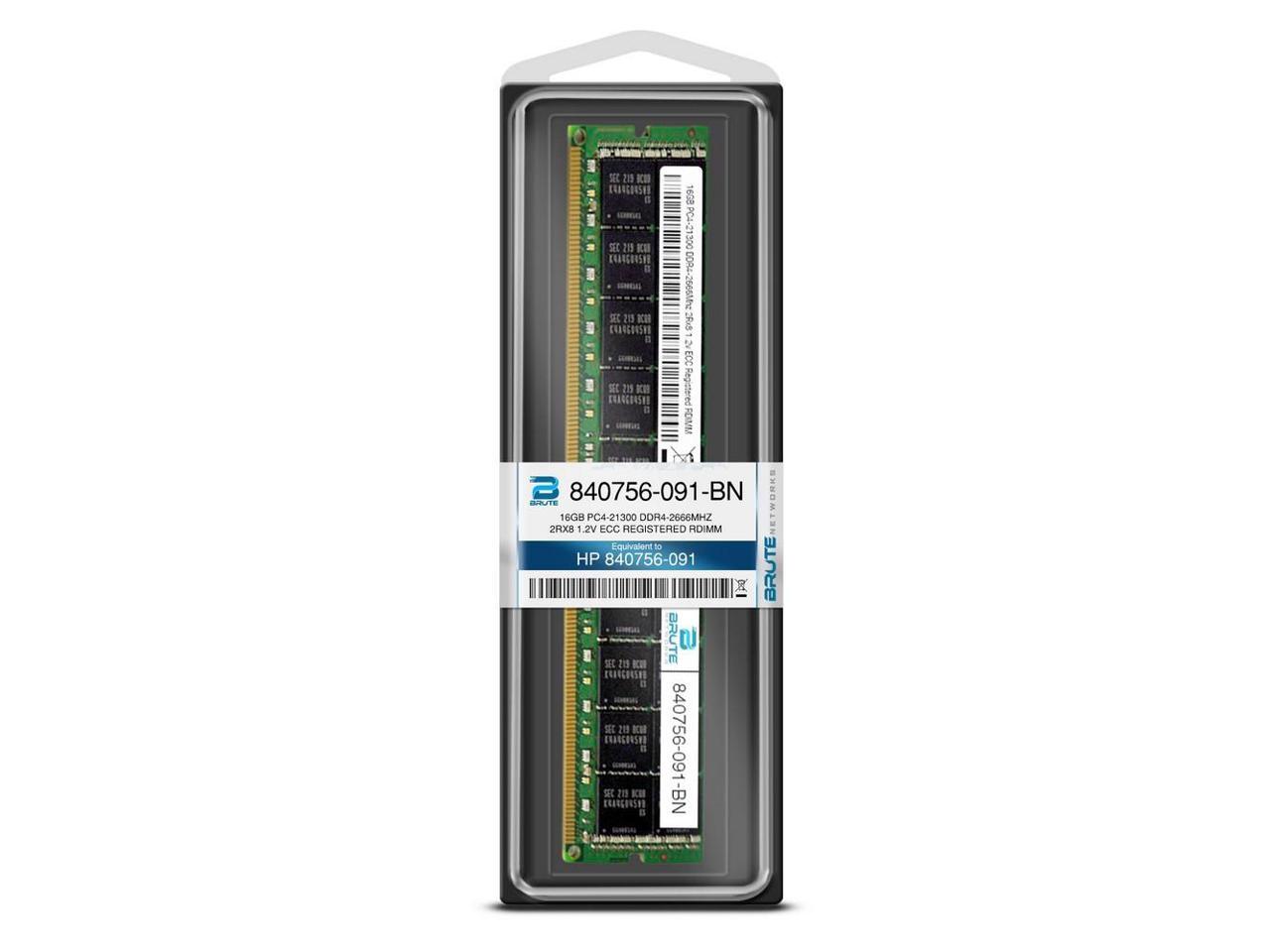 HP 840756-091 - HP 16GB (1x16GB) Dual Rank DDR4-2666MHz Memory Ki
