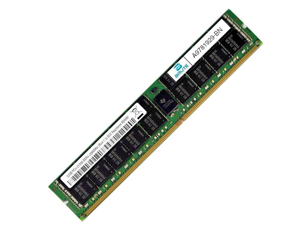 CMS 32GB (4X8GB) DDR4 21300 2666MHZ ECC Registered DIMM Memory Ram Upgrade  Compatible with Dell(R) PowerEdge XR2 ECC Register D58 送料無料 メモリー