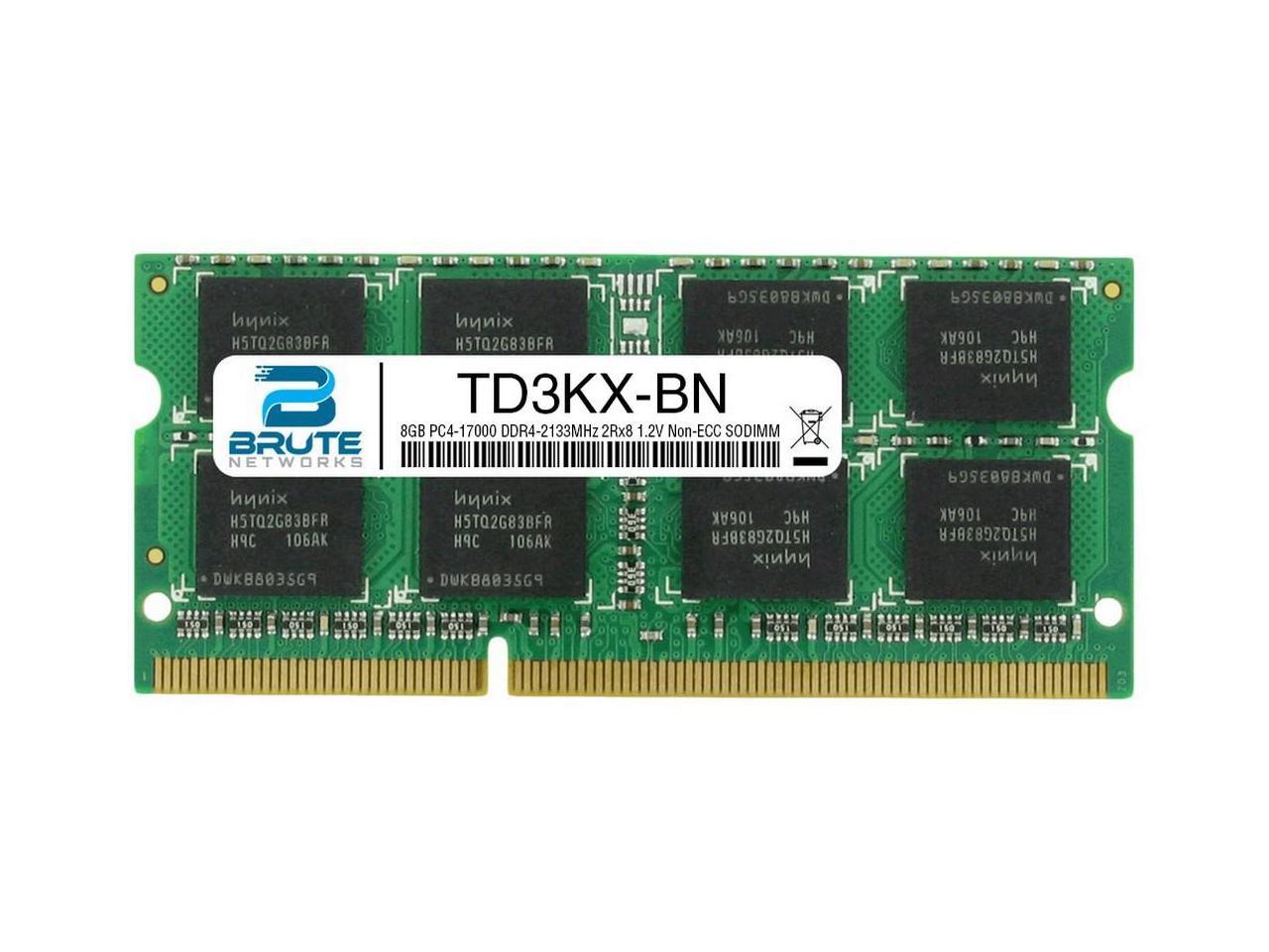 Td3kx Dell Compatible 8gb Pc4 Ddr4 2133mhz 2rx8 1 2v Non Ecc Sodimm Newegg Com