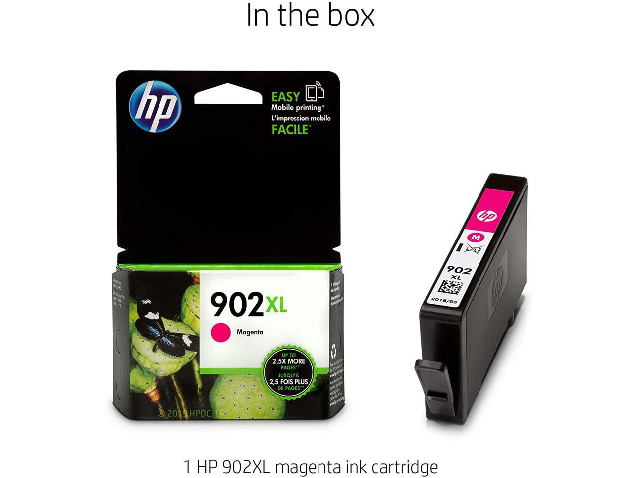 Hp 902xl High Yield Ink Cartridge Magenta 8190