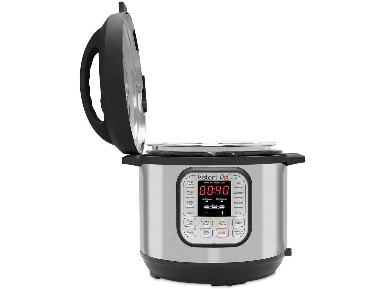 Instant Pot 7-in-1 Programmable Pressure Cooker with Stainless Steel ...