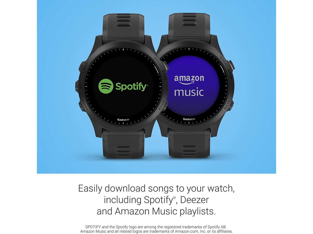 garmin 945 amazon music