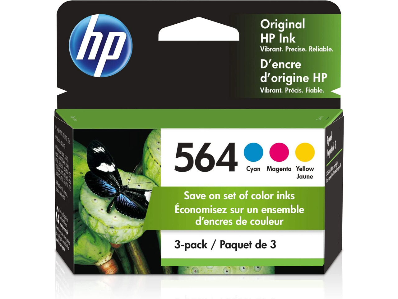Genuine HP 564 Magenta Ink Cartridge – For Officejet 4610, 4620, 4622 – Open Box