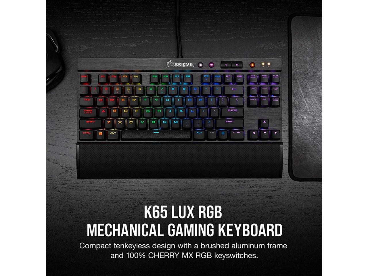 Corsair K65 LUX RGB Compact Mechanical Gaming Keyboard Newegg.ca
