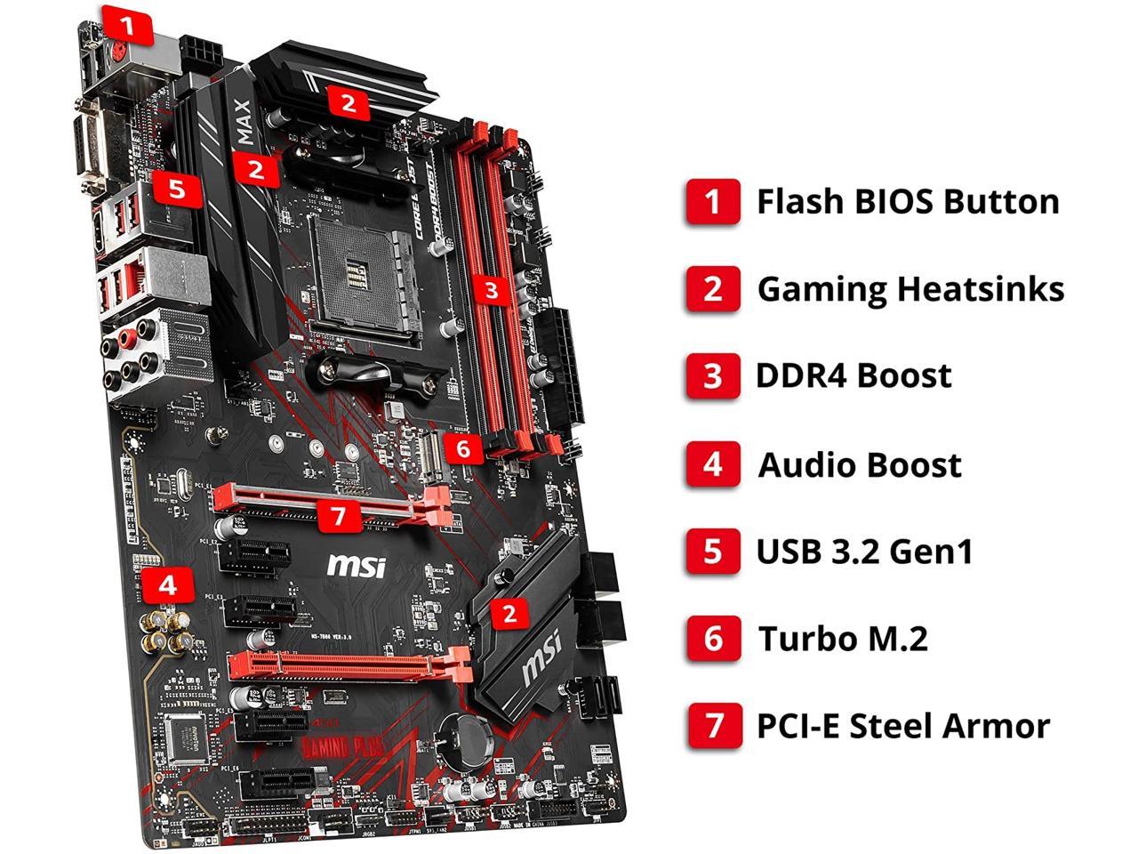 Msi gaming plus max b450 нет звука