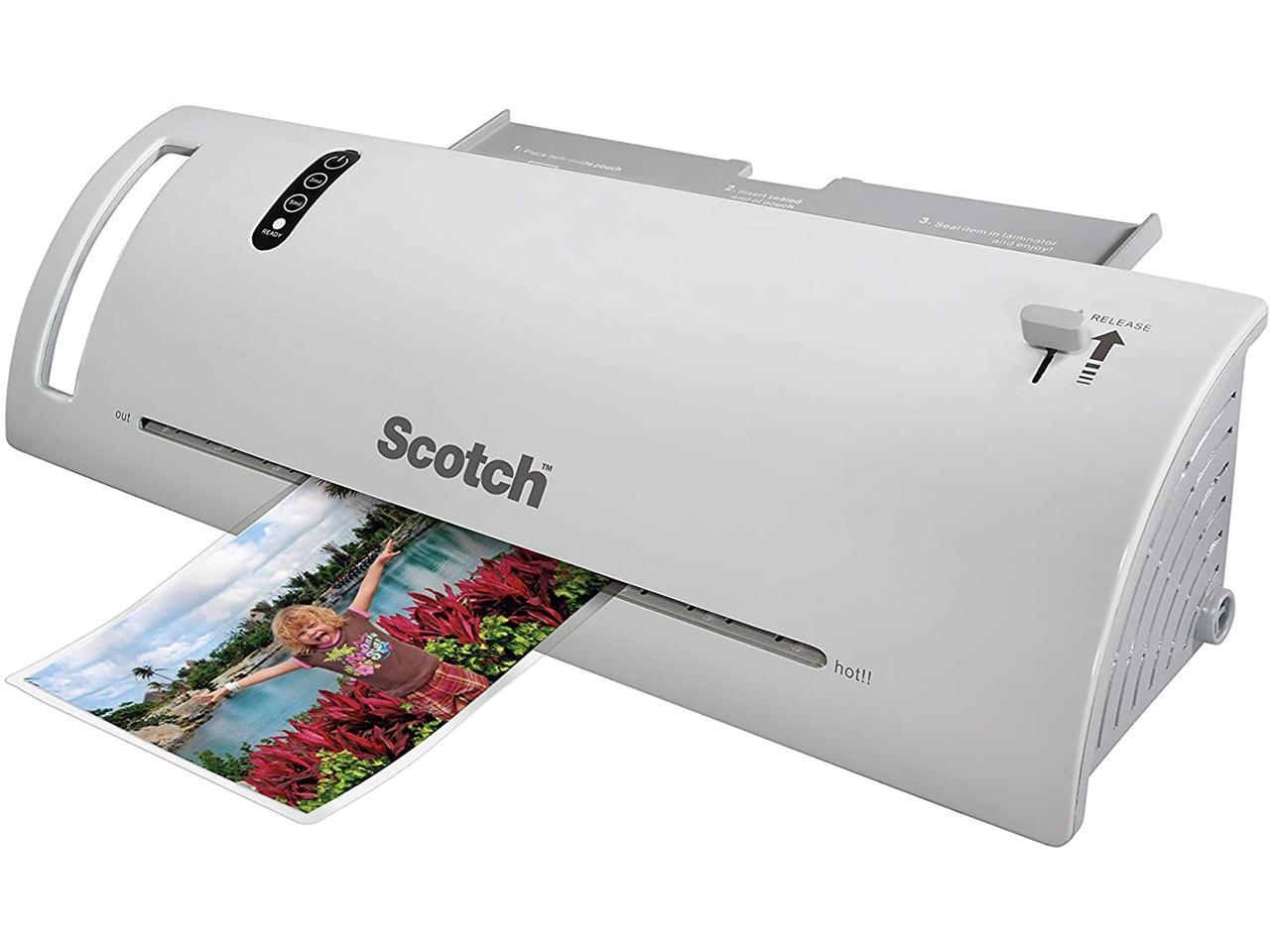 Scotch Thermal Laminating Pouches, 4x6", 100 Pack TP5900100