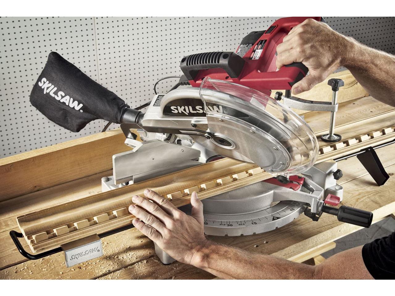 SKIL 3821-01 120 V, 12" dia. Compound Miter Saw with Laser, 4500 RPM