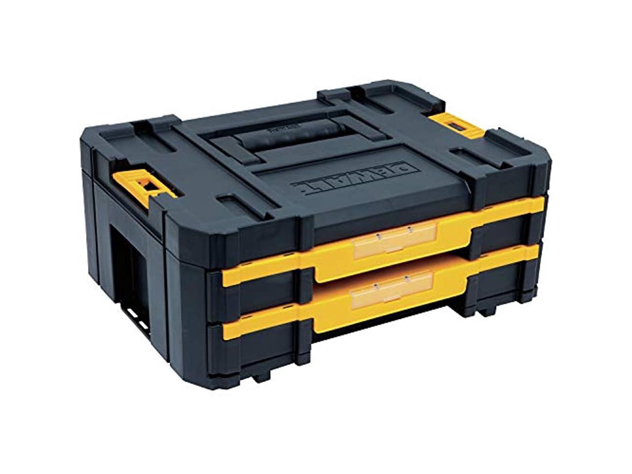 Dewalt DWST17804 TSTAK-4 2-Drawer Stackable Organizer - Newegg.com