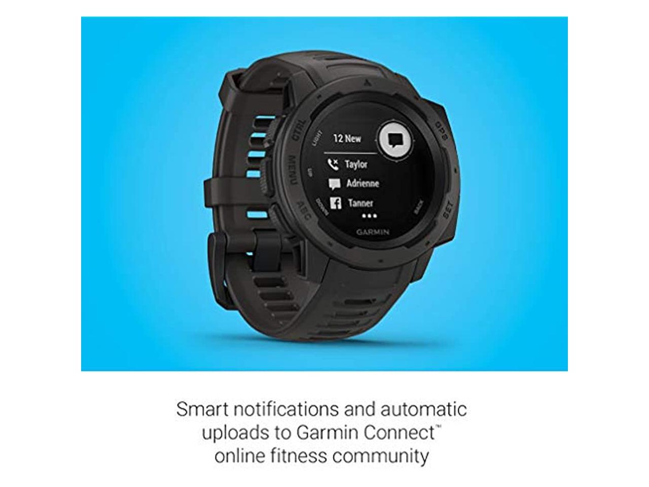 Garmin Instinct, Rugged Outdoor Watch with GPS 0100206400