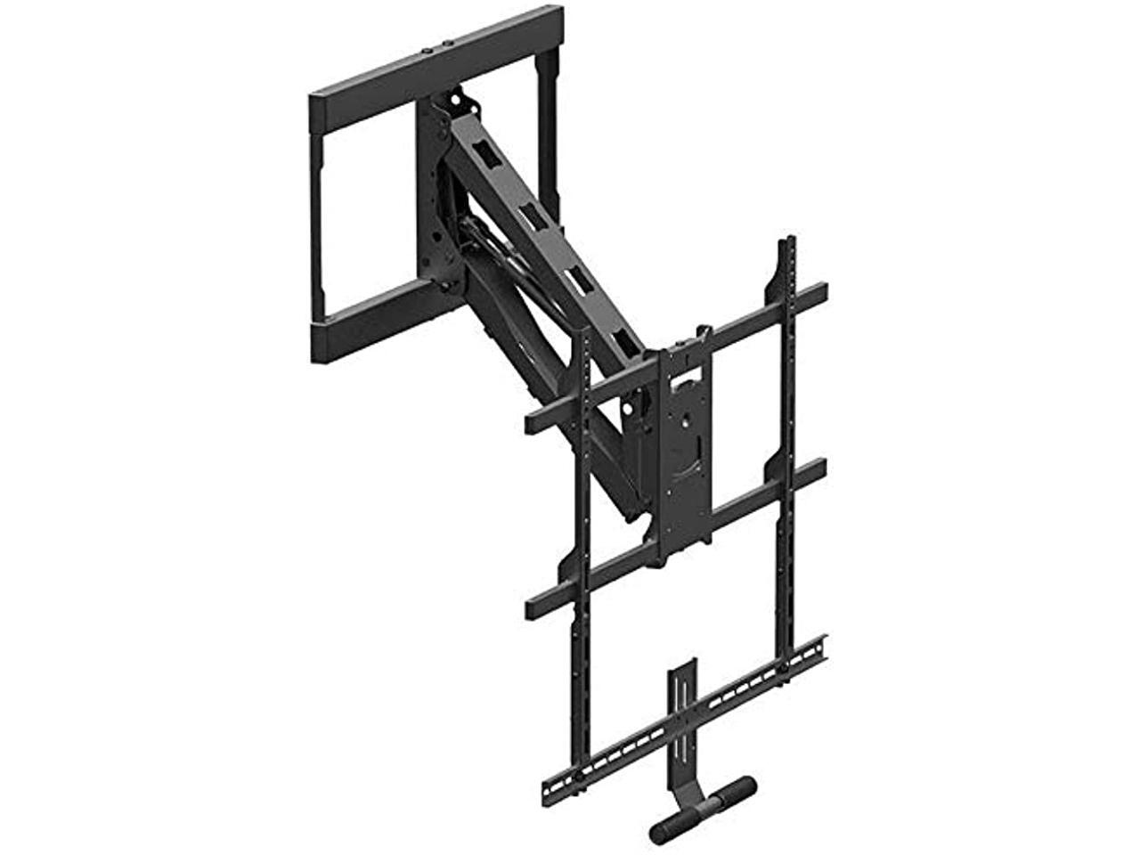 Monoprice Above Fireplace PullDown FullMotion Articulating TV Wall