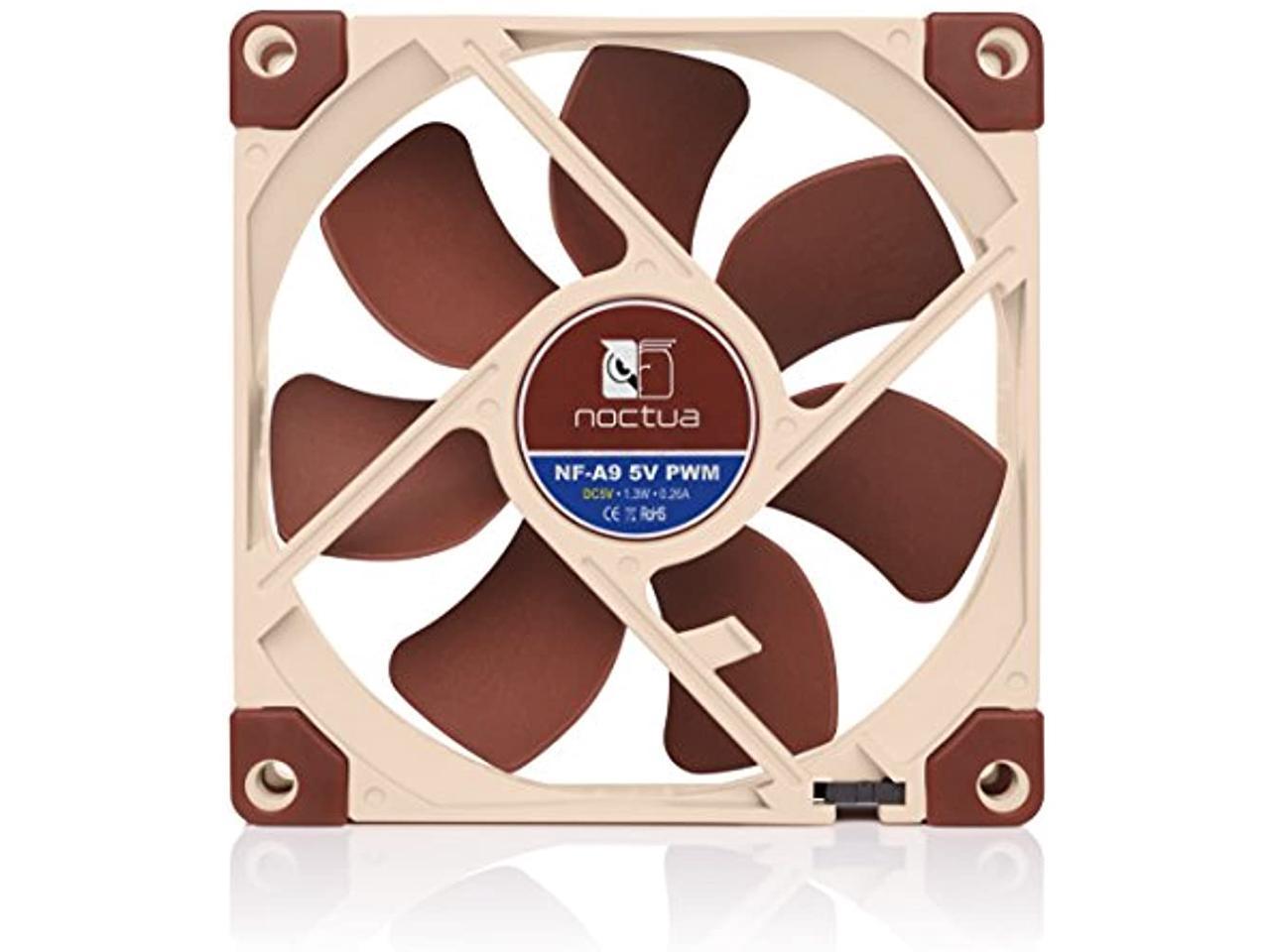 Noctua Nf-a9 5v Pwm, Premium Quiet Fan With Usb Power Adaptor Cable, 4 