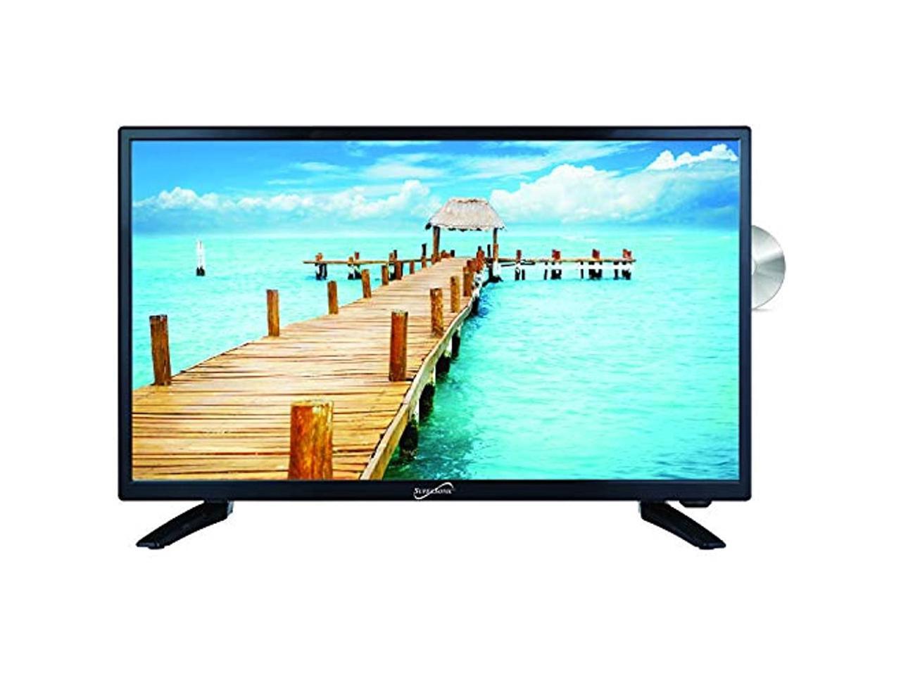 Supersonic SC2412 24 inch 1080p LED TV with DVD Player
