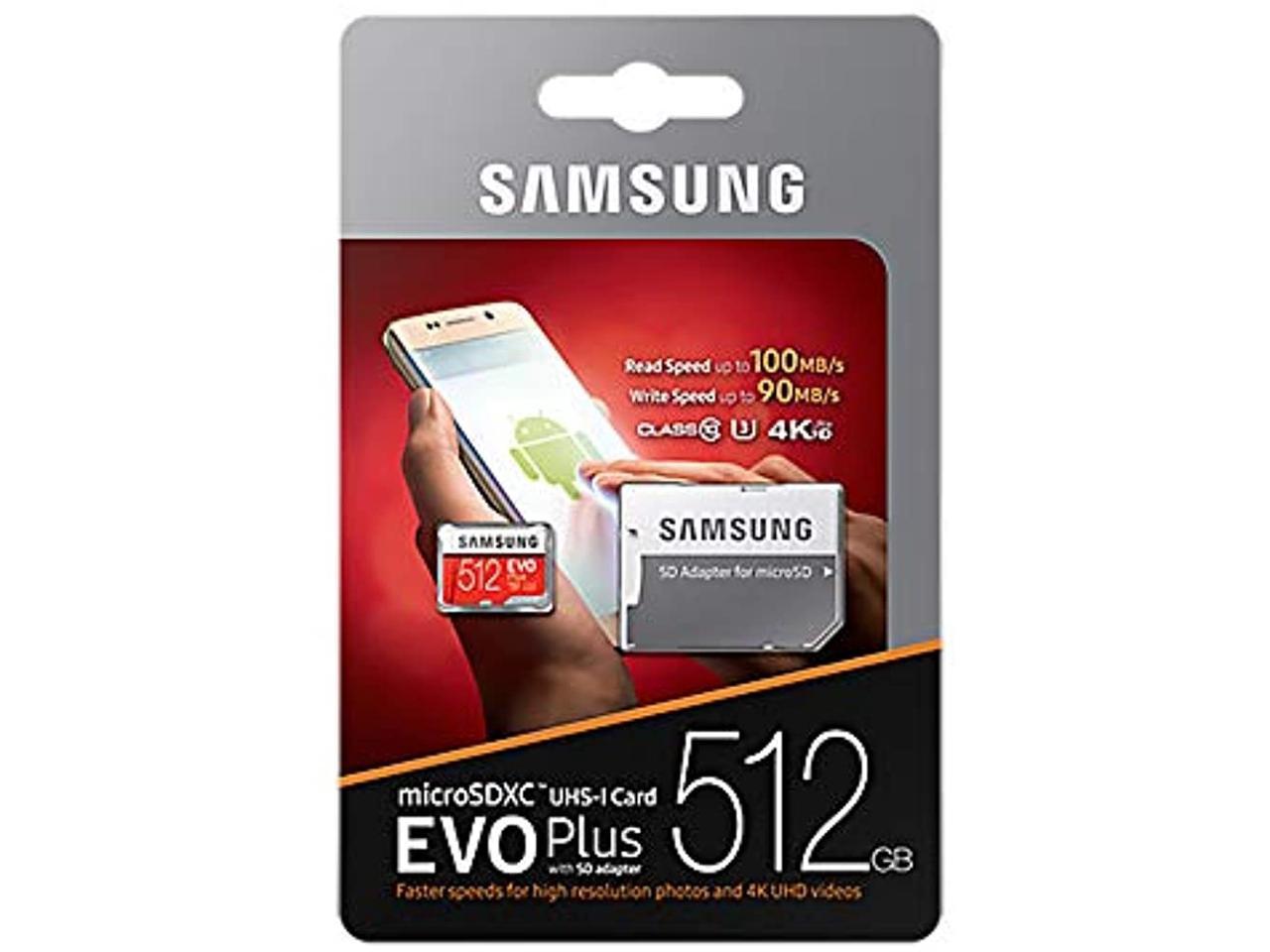 Карта памяти samsung evo plus microsdxc 512 гб