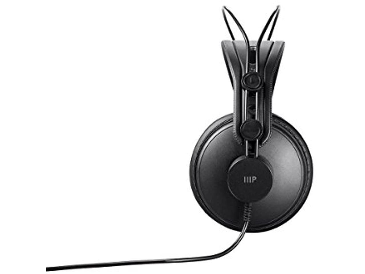 Monoprice Modern Retro Over Ear Headphones With Ear pads Perfect For Mobile