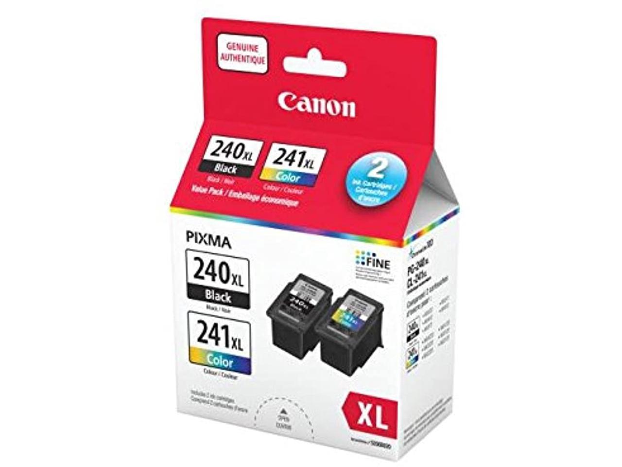 Canon Pg 240xlcl 241xl Ink Cartridge Blackcolor 2pack 5206b020 3737
