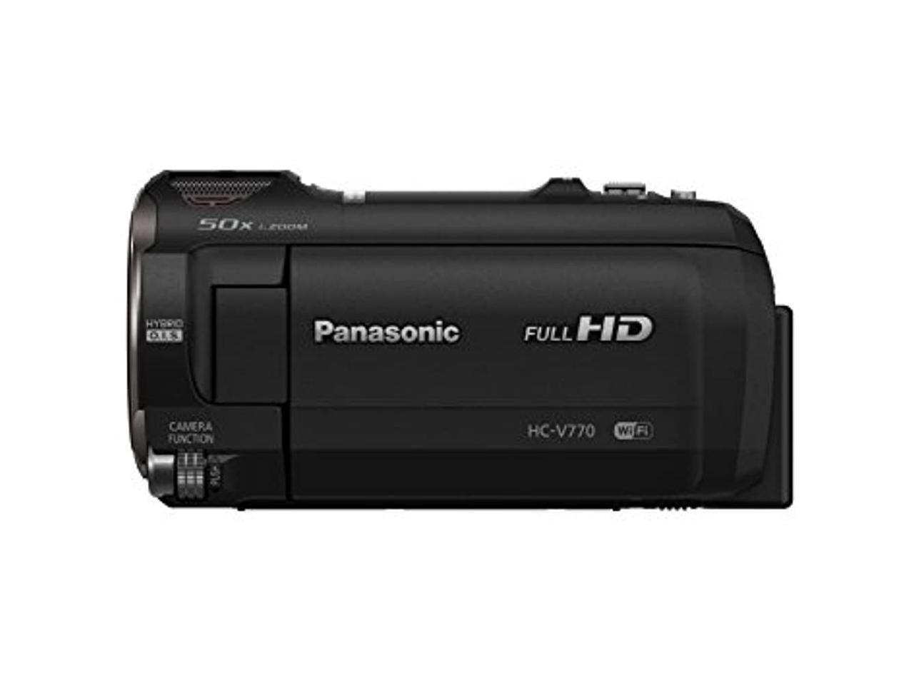 Panasonic HC-V770 Full HD Camcorder, Video Camera - Newegg.com
