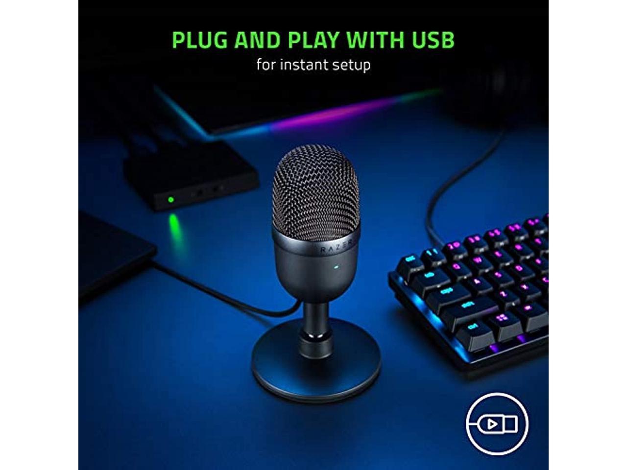 Razer Seiren Mini Usb Streaming Microphone Precise Supercardioid