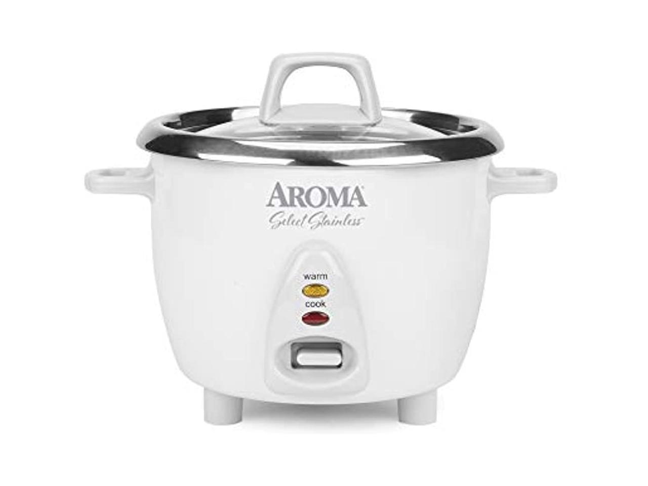 aroma simply stainless steel rice cooker