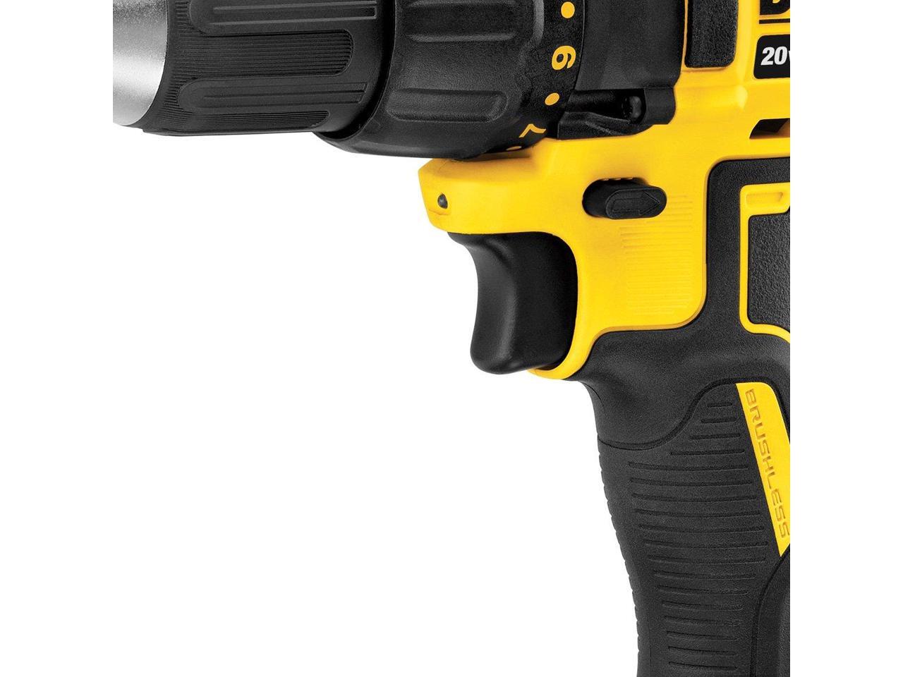 Black & Decker/Dewalt DCD777C2 Max 20Volt Compact Drill Driver Kit, Brushless Motor, 2 Lithium