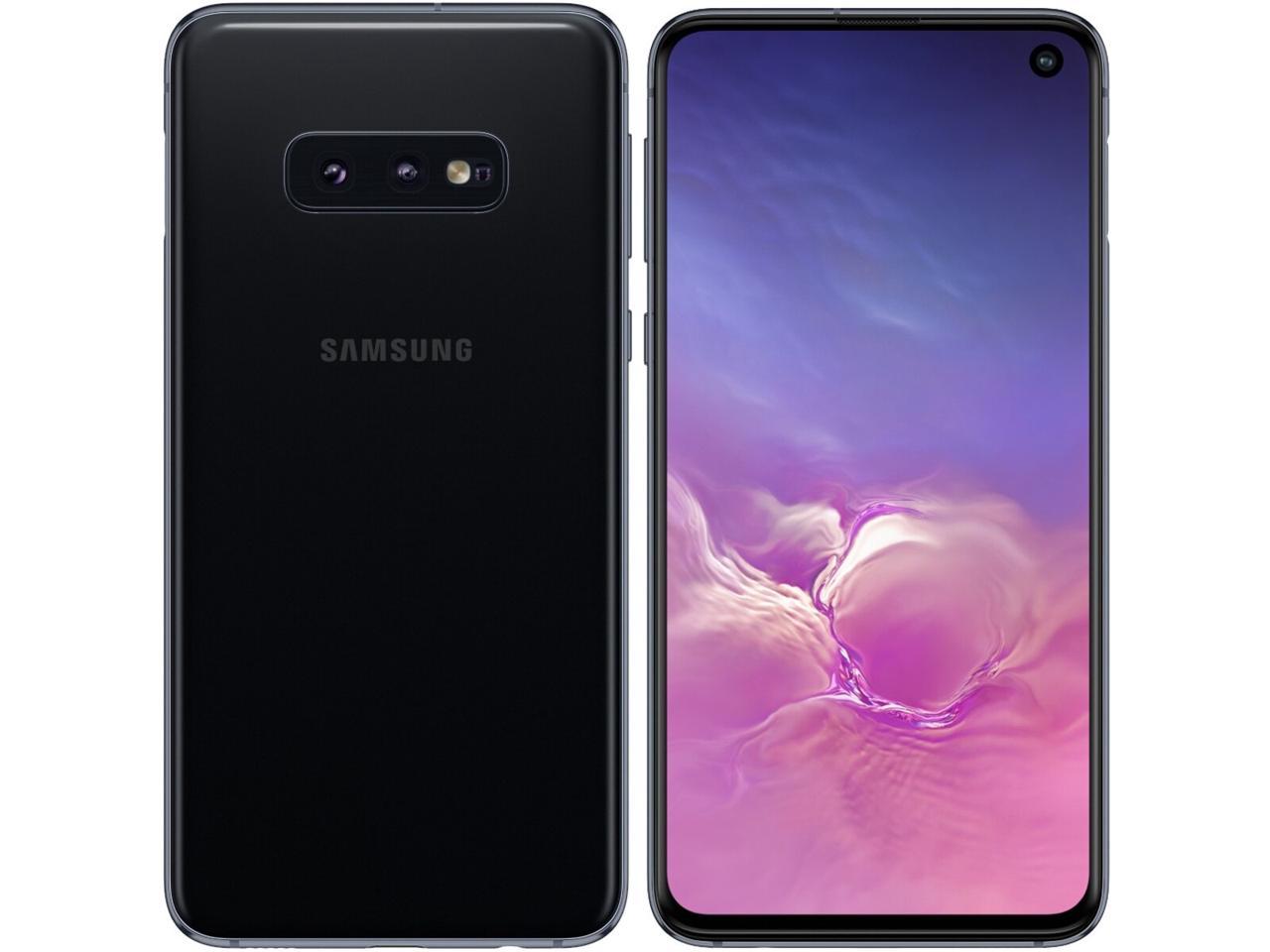 Refurbished: Samsung Galaxy S10e 128GB Prism Black (Unlocked) Grade A