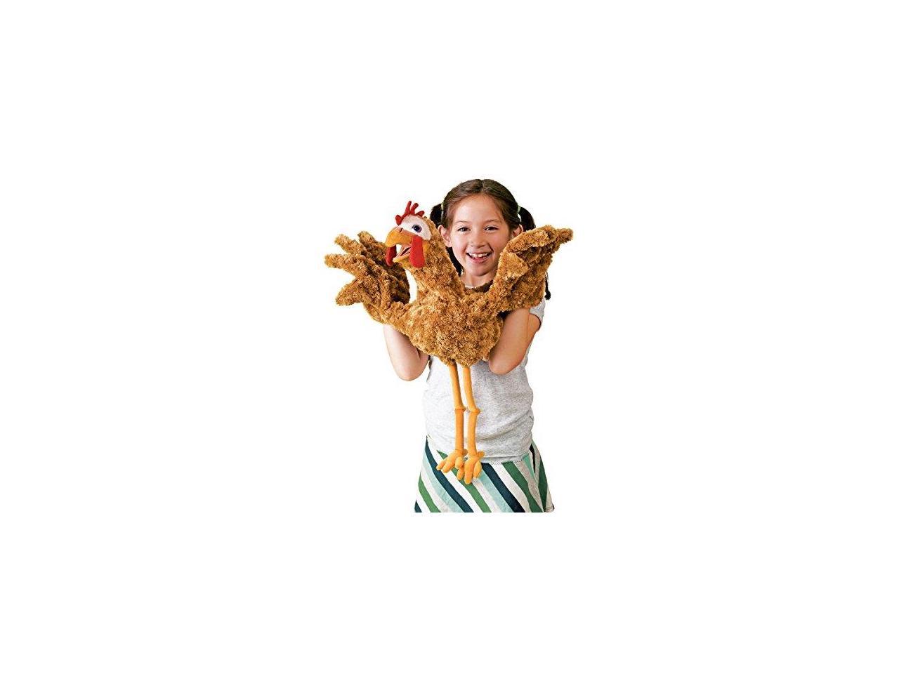 Folkmanis Chicken Two-Handed Puppet - Newegg.com