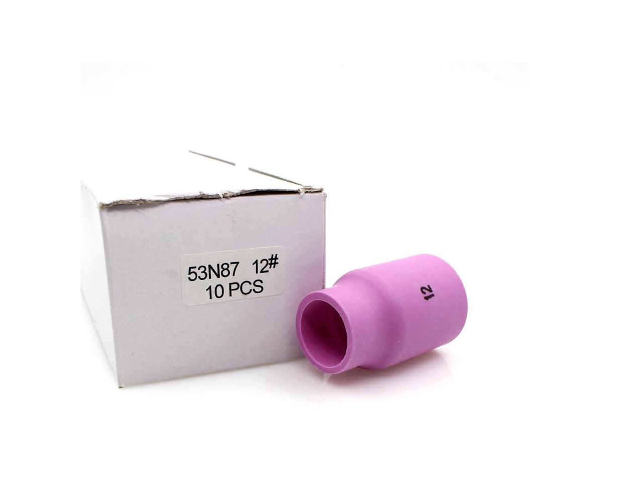 10-pk 53N87 #12 3//4/" Large Ceramic Gas Lens Cup Nozzle for TIG Welding Torch