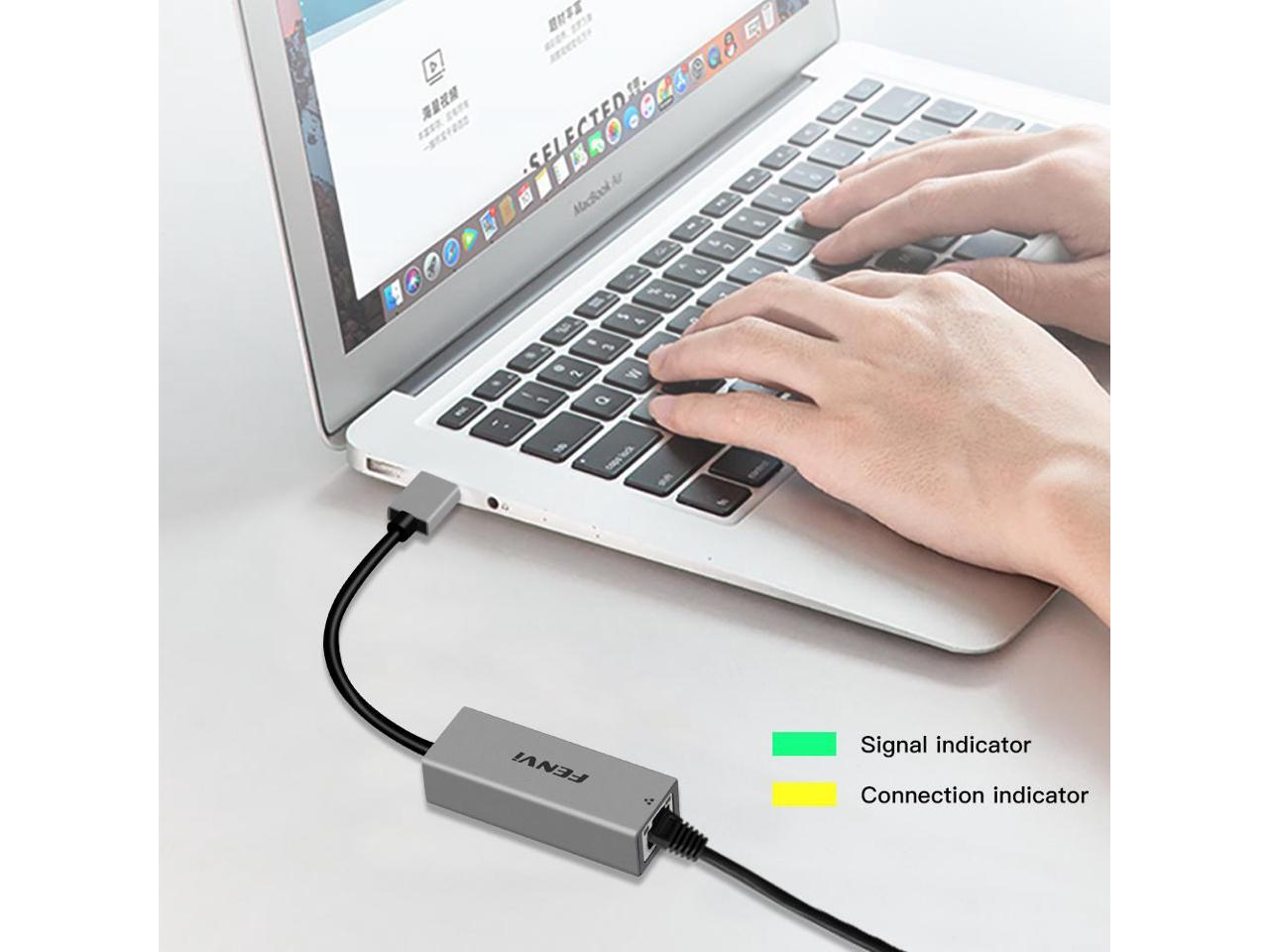 Fenvi USB Adapter,USB3.0 Network RJ45 Adapter,USB to
