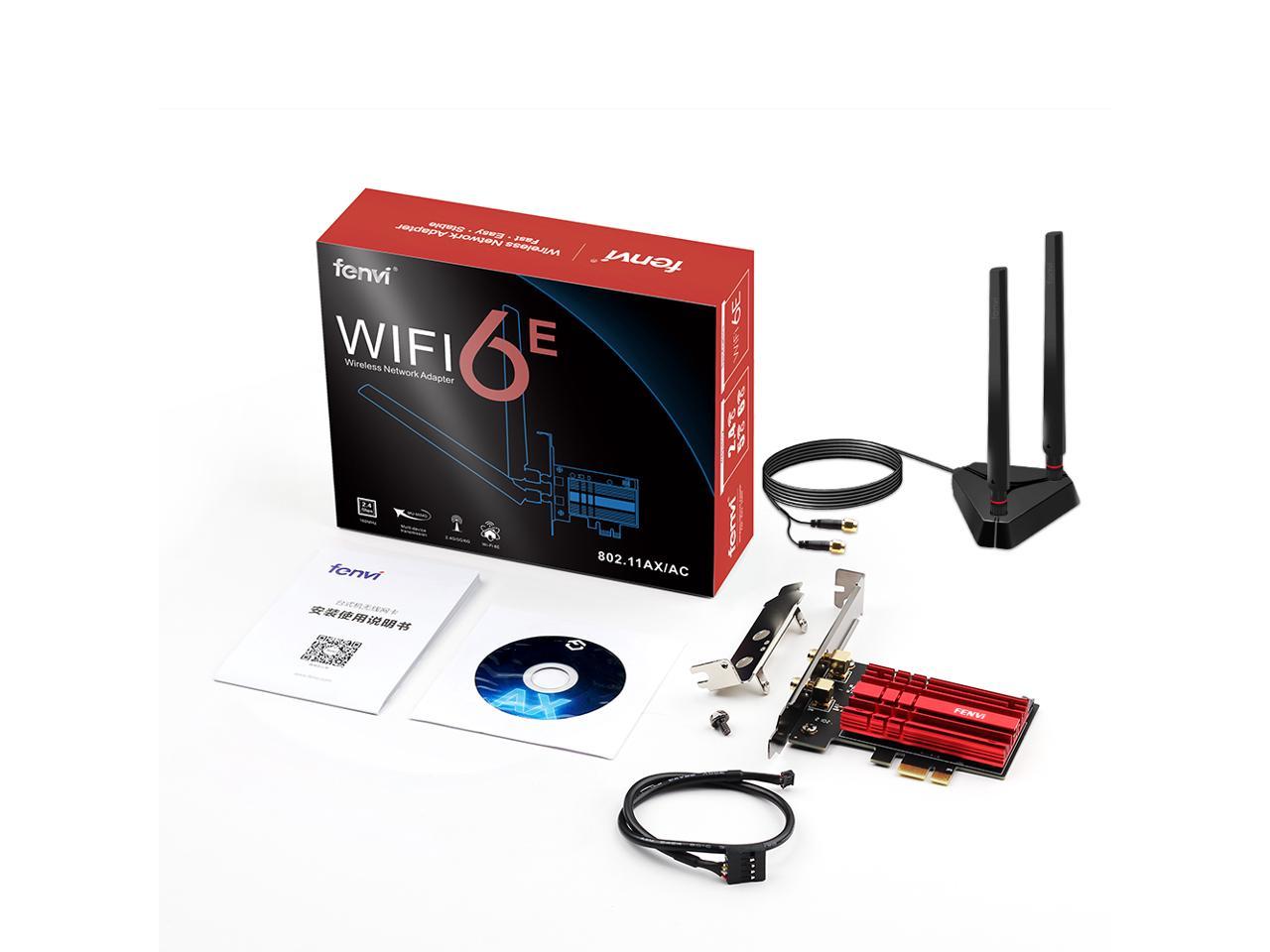 Fenvi Fv Axe Pro Tri Band M Wifi E G Ghz Pcie Wifi Card Ax Wifi Network Bt