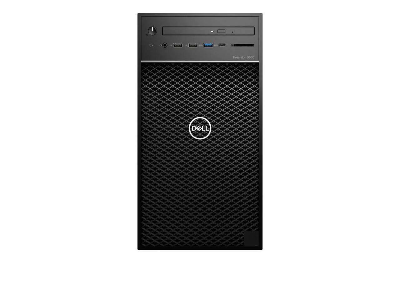 Dell Precision 3000 3630 Workstation Intel Core I7 8th Gen I7 8700k Hexa Core 6 Core 3 70 Ghz 16 Gb Ddr4 Sdram 512 Gb Ssd Amd Radeon Pro Wx3100 4 Gb Graphics Windows 10 Pro 64 Bit En Newegg Com