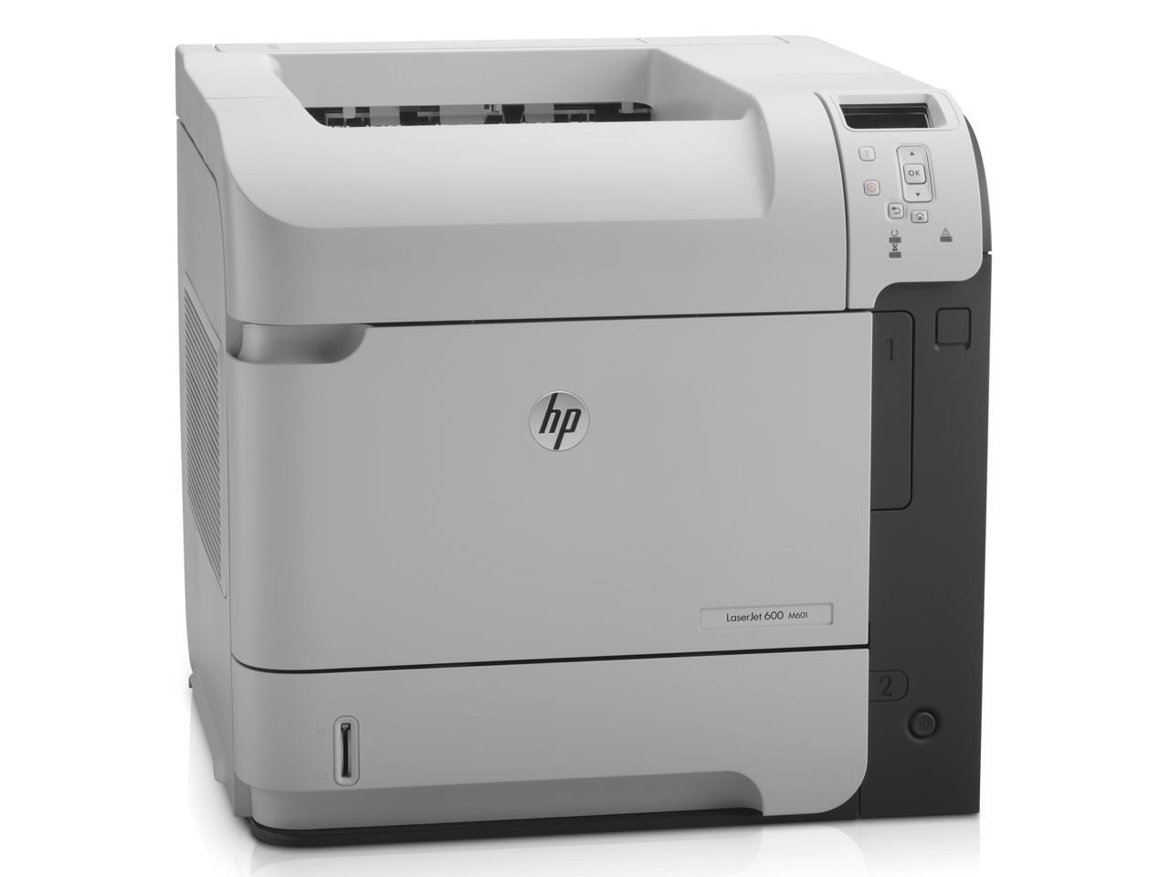 Refurbished HewlettPackard CE989A LaserJet Enterprise M601n Black and White Laser Printer 45