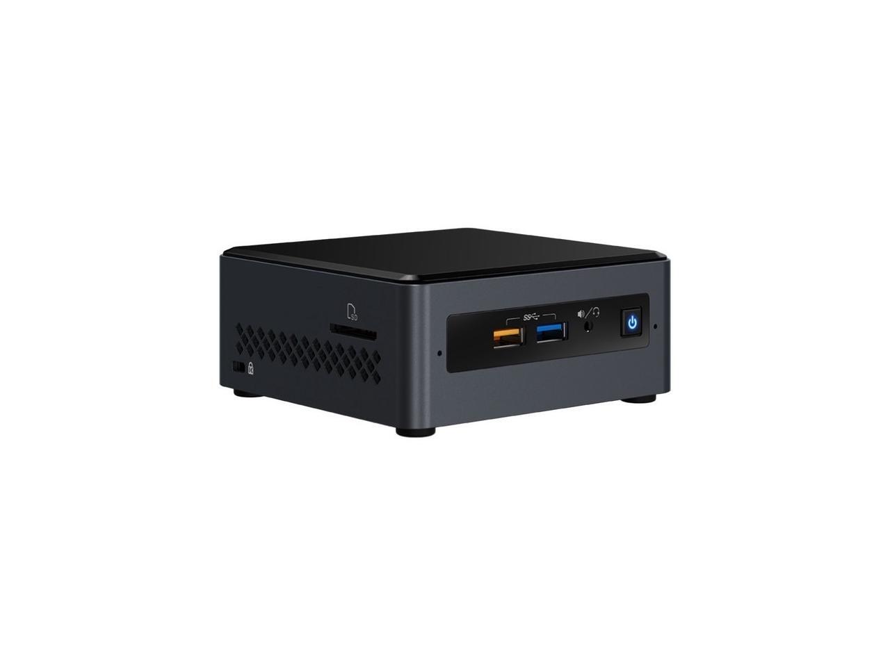 Intel NUC NUC7CJYH Desktop Computer - Intel Celeron J4005 2 GHz - Mini ...