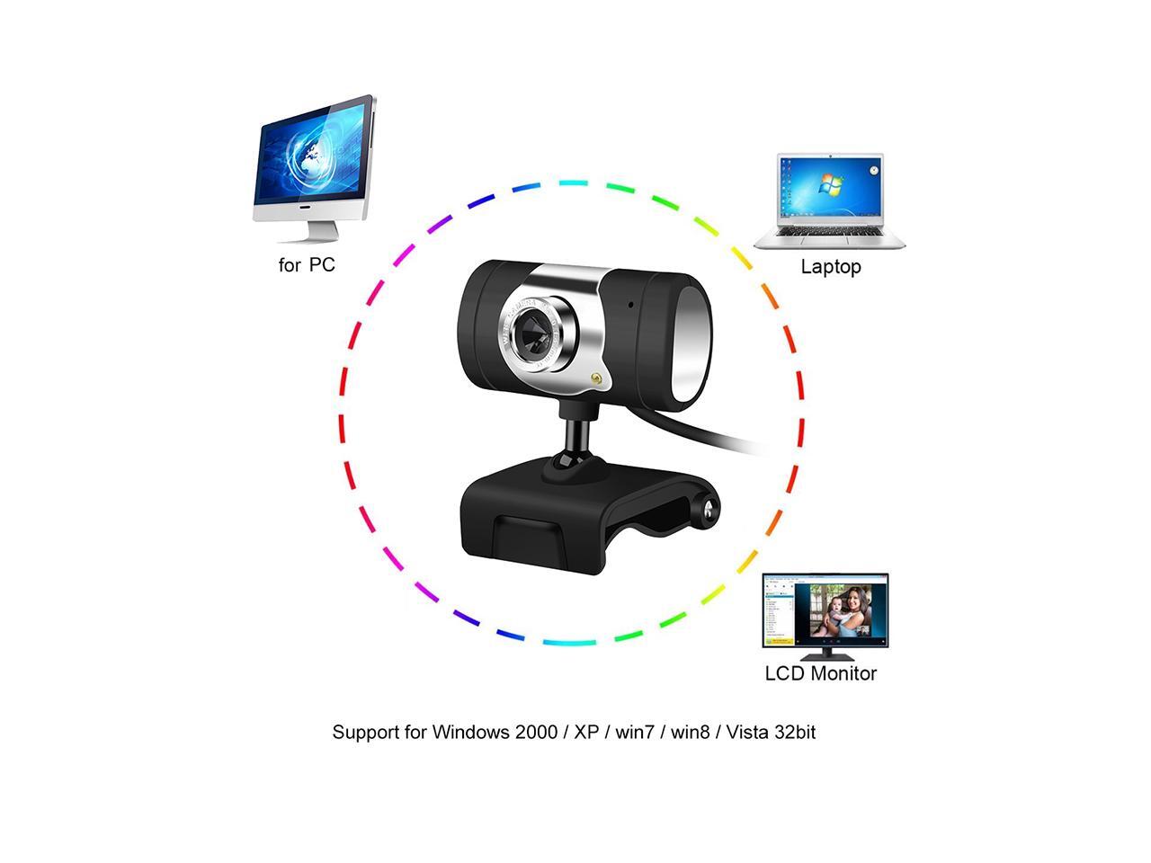 Home  Cam with Microphone USB Interface 12 Megapixel 480P  Camera